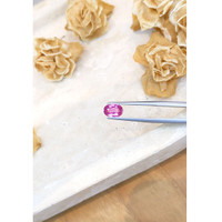 1.59 Ct. Pinkish Purple Sapphire from Ceylon (Sri Lanka) Life Style