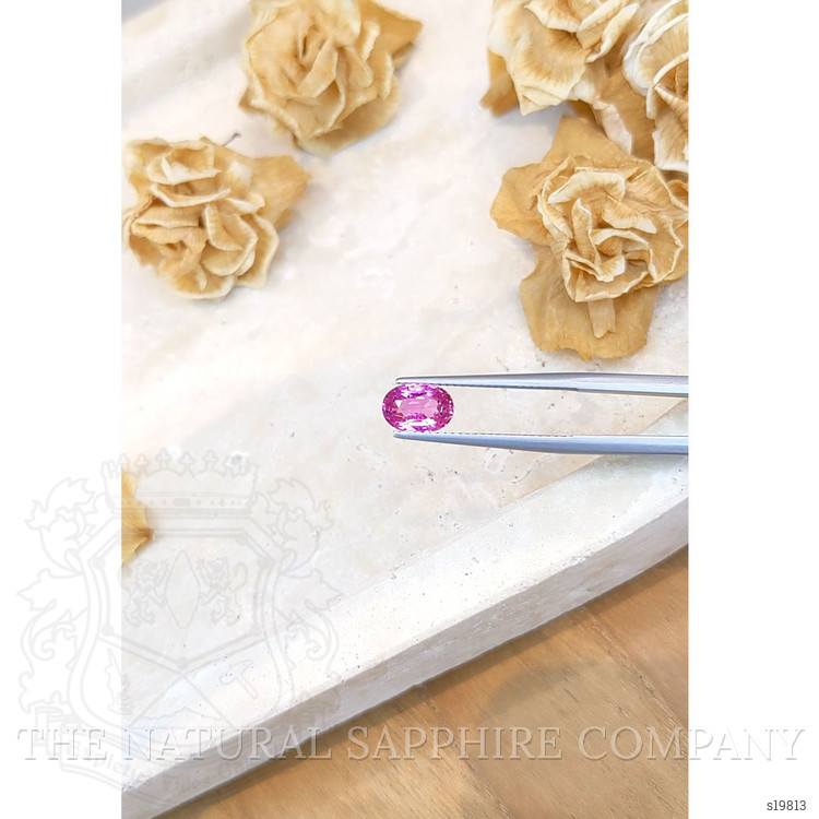 1.59 Ct. Pinkish Purple Sapphire from Ceylon (Sri Lanka)