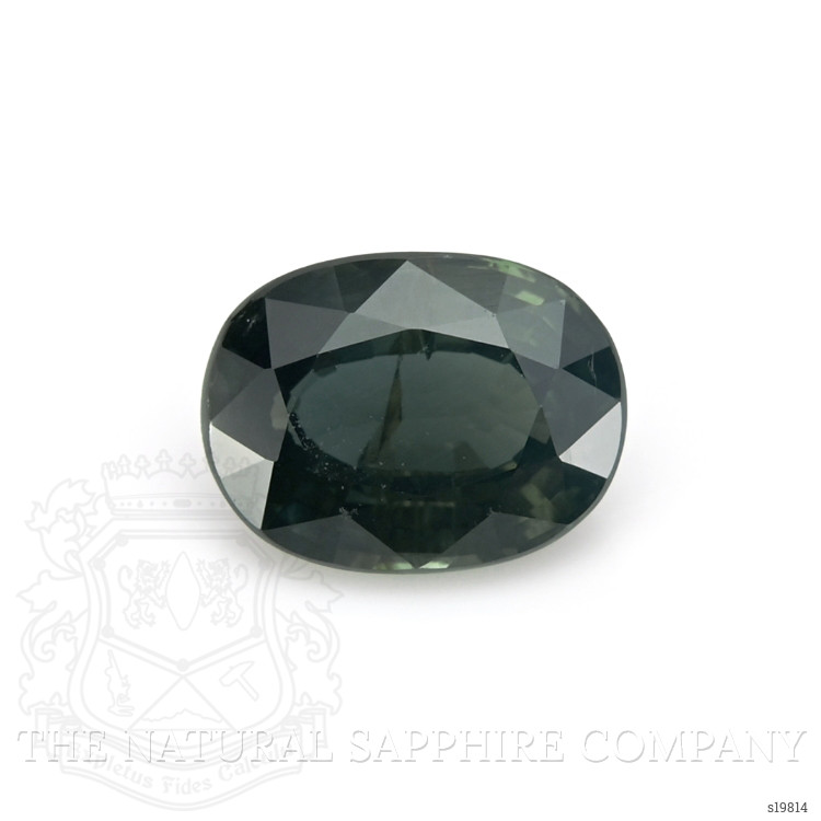 2.55 Ct. Green Sapphire from Ceylon (Sri Lanka)