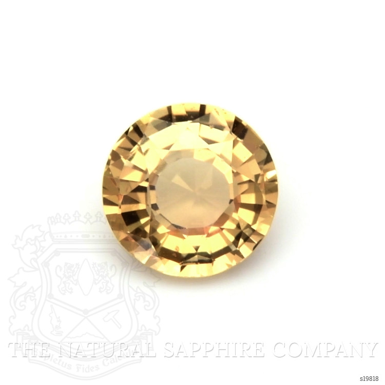 0.86 Ct. Peach Sapphire from Ceylon (Sri Lanka)