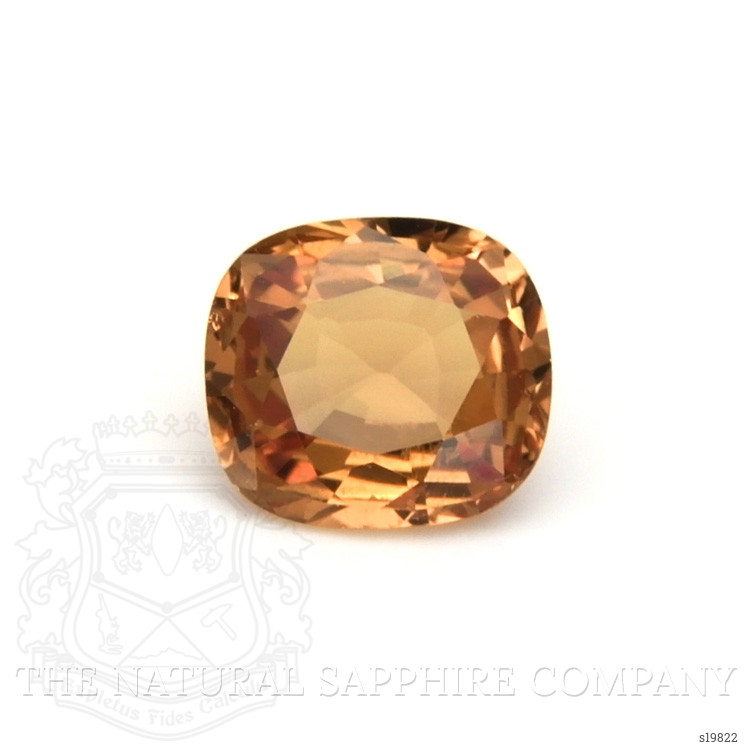 0.95 Ct. Orangish Brown Sapphire from Ceylon (Sri Lanka)