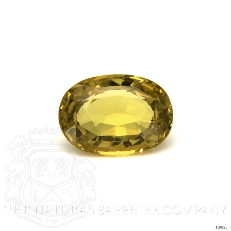 1.19 Ct. Yellowish Brown Sapphire from Ceylon (Sri Lanka)