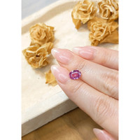1.74 Ct. Purplish Pink Sapphire from Ceylon (Sri Lanka) Life Style