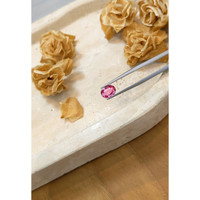 1.74 Ct. Purplish Pink Sapphire from Ceylon (Sri Lanka) Life Style