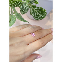 1.33 Ct. Pink Sapphire from Ceylon (Sri Lanka) Life Style