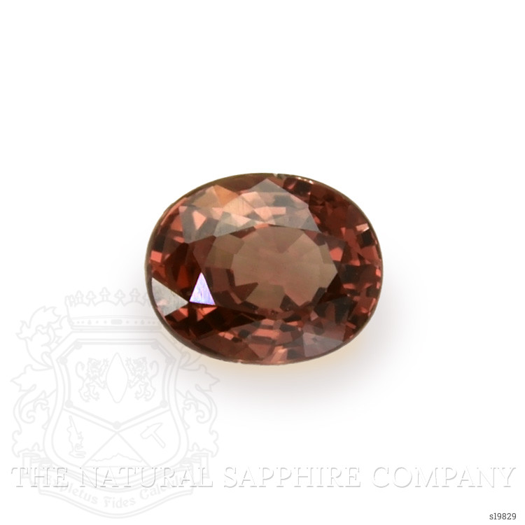 0.99 Ct. Reddish Orange Sapphire from Ceylon (Sri Lanka)