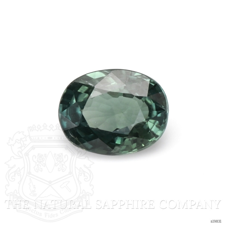 1.40 Ct. Bluish Green Sapphire from Ceylon (Sri Lanka)
