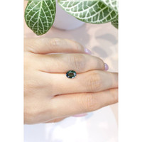 1.40 Ct. Bluish Green Sapphire from Ceylon (Sri Lanka) Life Style