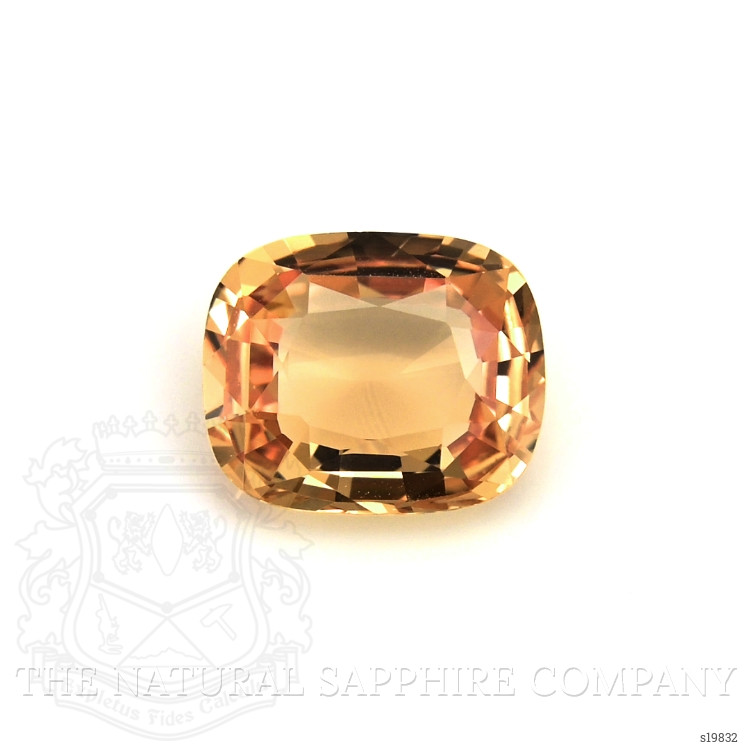 1.15 Ct. Reddish Orange Sapphire from Ceylon (Sri Lanka)