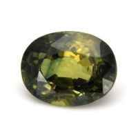 1.16 Ct. Yellowish Green Sapphire from Ceylon (Sri Lanka) Video