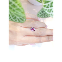 1.97 Ct. Purplish Pink Sapphire from Ceylon (Sri Lanka) Life Style