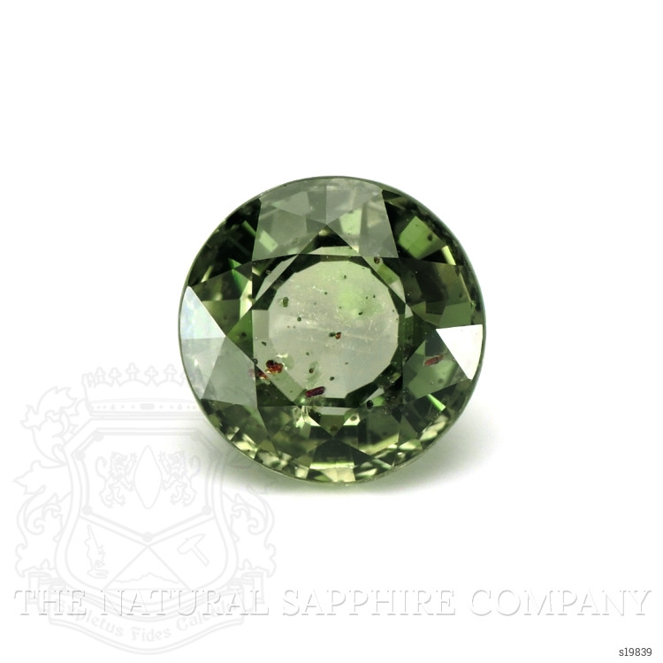 1.88 Ct. Green Sapphire from Ceylon (Sri Lanka)