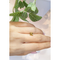 1.50 Ct. Yellowish Brown Sapphire from Ceylon (Sri Lanka) Life Style