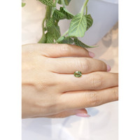 1.12 Ct. Green Sapphire from Ceylon (Sri Lanka) Life Style