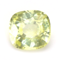 0.86 Ct. Greenish Yellow Sapphire from Ceylon (Sri Lanka) Video