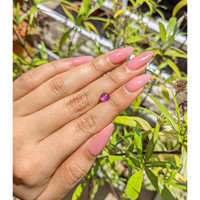 1.40 Ct. Pink Star Sapphire from Ceylon (Sri Lanka) Life Style