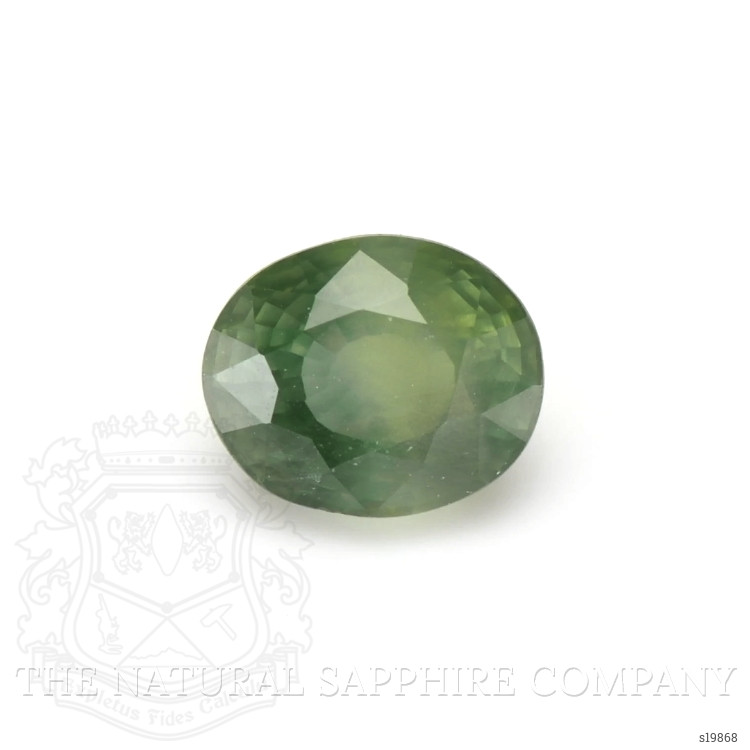 1.30 Ct. Green Sapphire from Ceylon (Sri Lanka)