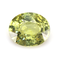 0.95 Ct. Yellowish Green Sapphire from Ceylon (Sri Lanka) Video