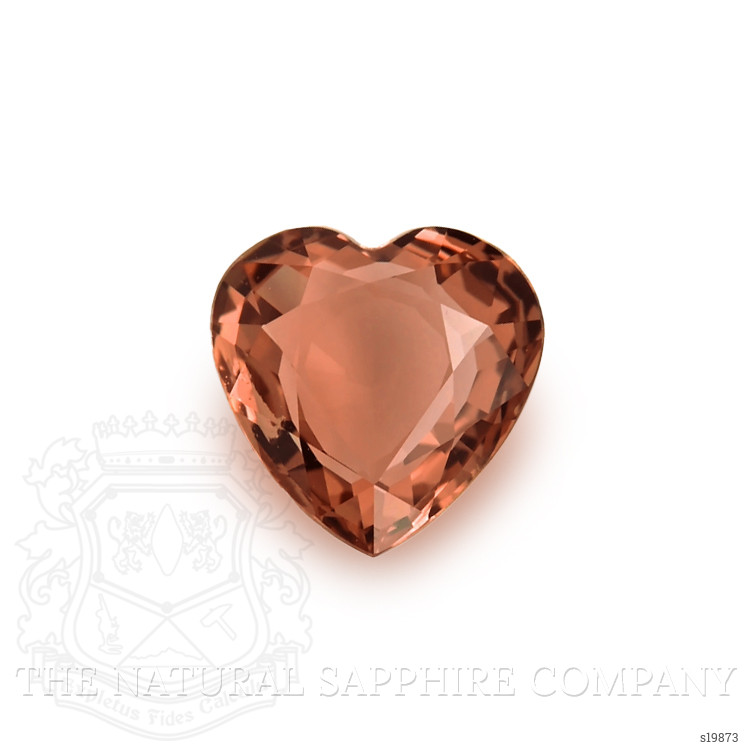 1.14 Ct. Reddish Orange Sapphire from Ceylon (Sri Lanka)