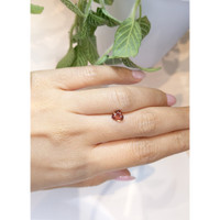 1.14 Ct. Reddish Orange Sapphire from Ceylon (Sri Lanka) Life Style