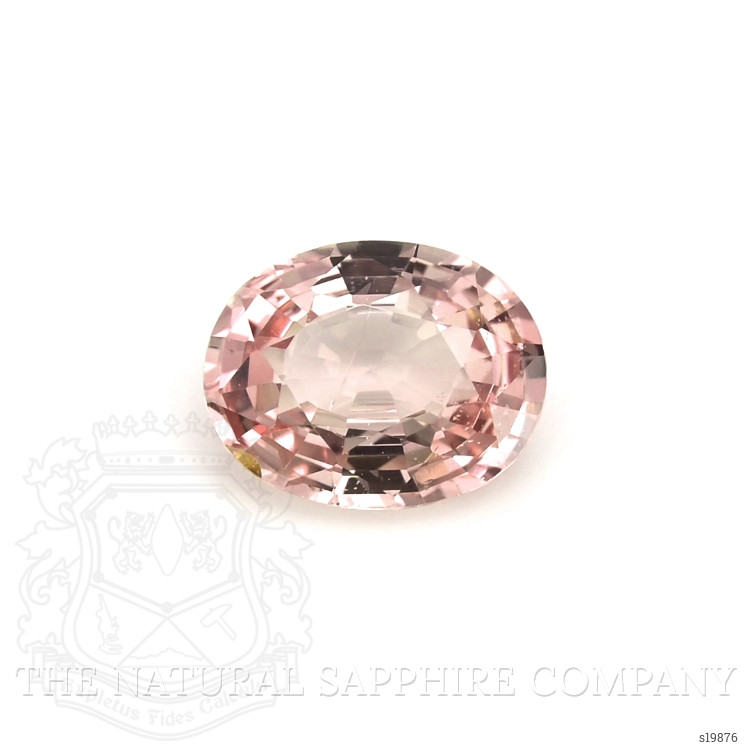 0.94 Ct. Peach Sapphire from Ceylon (Sri Lanka)