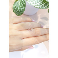 0.94 Ct. Peach Sapphire from Ceylon (Sri Lanka) Life Style