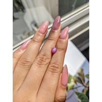 1.24 Ct. Purple Star Sapphire from Ceylon (Sri Lanka) Life Style