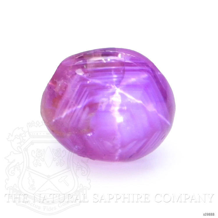1.76 Ct. Pinkish Purple Star Sapphire from Ceylon (Sri Lanka)