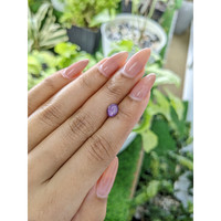 1.75 Ct. Purple Star Sapphire from Ceylon (Sri Lanka) Life Style