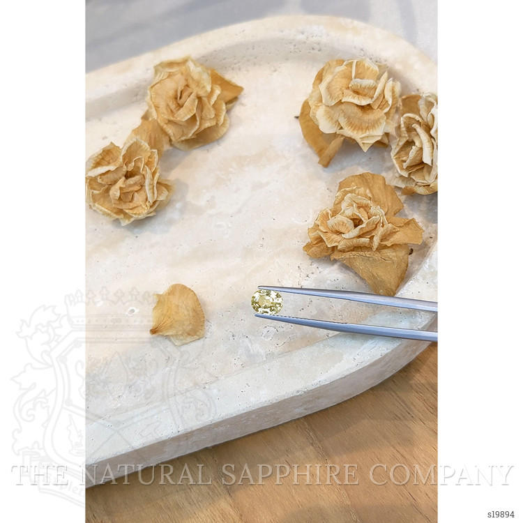 1.14 Ct. Yellow Sapphire from Ceylon (Sri Lanka)