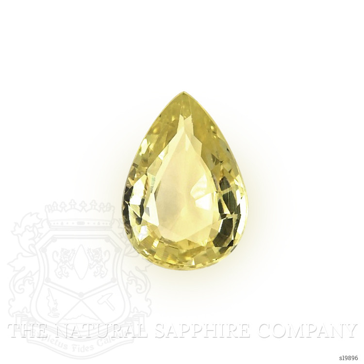 0.64 Ct. Yellow Sapphire from Ceylon (Sri Lanka)