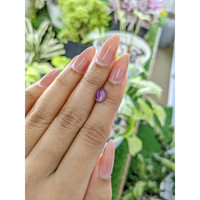 2.11 Ct. Pinkish Purple Star Sapphire from Ceylon (Sri Lanka) Life Style