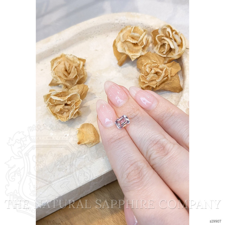 1.43 Ct. Reddish Pink Sapphire from Ceylon (Sri Lanka)