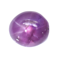 0.84 Ct. Pinkish Purple Star Sapphire from Ceylon (Sri Lanka) Video