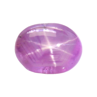 1.72 Ct. Purplish Pink Star Sapphire from Ceylon (Sri Lanka) Video