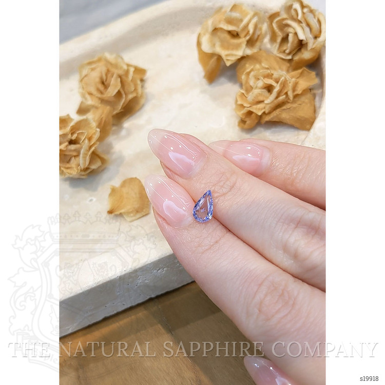 1.17 Ct. Bluish Purple Sapphire from Ceylon (Sri Lanka)