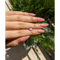 1.46 Ct. Purplish Pink Star Sapphire from Ceylon (Sri Lanka) Life Style
