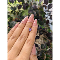 1.07 Ct. Purple Star Sapphire from Ceylon (Sri Lanka) Life Style