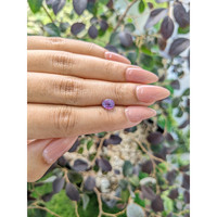 1.07 Ct. Purple Star Sapphire from Ceylon (Sri Lanka) Life Style