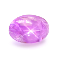 1.03 Ct. Pinkish Purple Star Sapphire from Ceylon (Sri Lanka) Video