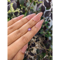 1.23 Ct. Purple Star Sapphire from Ceylon (Sri Lanka) Life Style