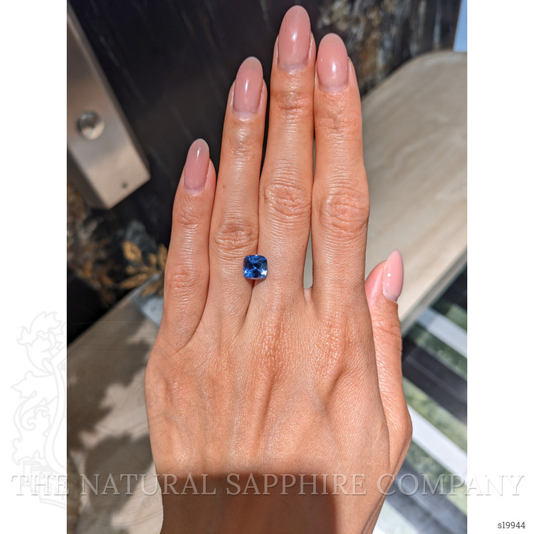 3.13 Ct. Blue Sapphire from Ceylon (Sri Lanka)