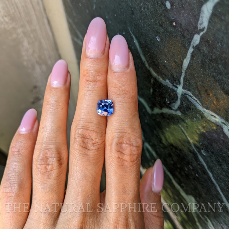 3.13 Ct. Blue Sapphire from Ceylon (Sri Lanka)