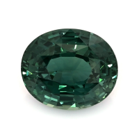 5.05 Ct. Green Sapphire from Madagascar Video