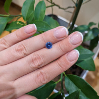 1.70 Ct. Blue Sapphire from Ceylon (Sri Lanka) Life Style