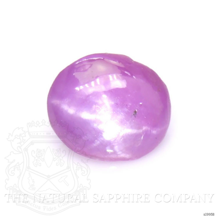 0.56 Ct. Pink Star Sapphire from Ceylon (Sri Lanka)