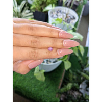 0.83 Ct. Pinkish Purple Star Sapphire from Ceylon (Sri Lanka) Life Style