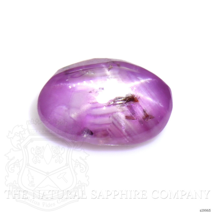 1.28 Ct. Purplish Pink Star Sapphire from Ceylon (Sri Lanka)