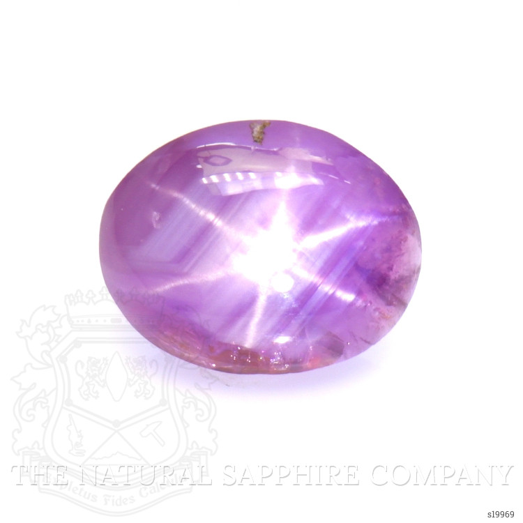 1.62 Ct. Pinkish Purple Star Sapphire from Ceylon (Sri Lanka)