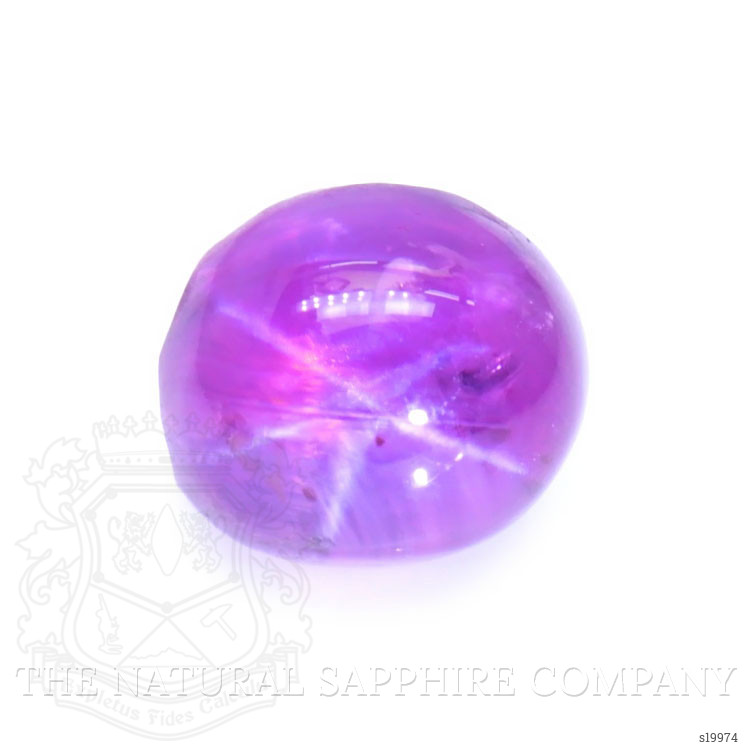 1.96 Ct. Purple Star Sapphire from Ceylon (Sri Lanka)